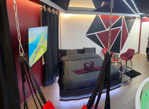 Zona de estar de Love Room Redroom