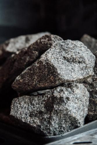 a pile of rocks sitting next to each other at APARTMENTS mit PRIVAT SPA - Haus LuKa in Fischbach