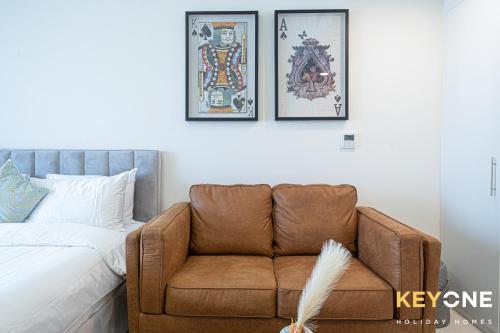 Zona de estar de Viridis Residence Cozy Studio Living