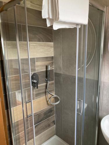 A bathroom at Agriturismo Castro