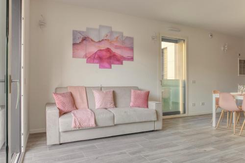 Posezení v ubytování Suites in Financial District 4 pax