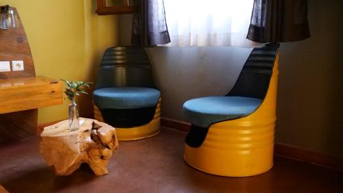 Un lugar para sentarse en SOUIMANGA-HOTEL