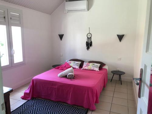 Postel nebo postele na pokoji v ubytování Beau T4 refait à neuf proche plage
