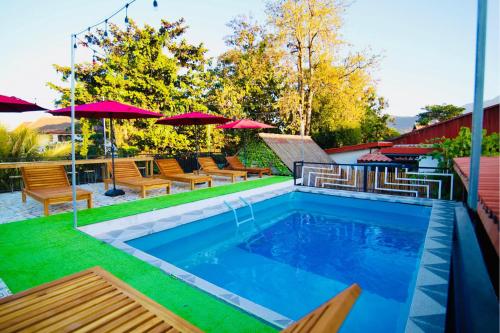Piscina a Chanthavong Hostel o a prop
