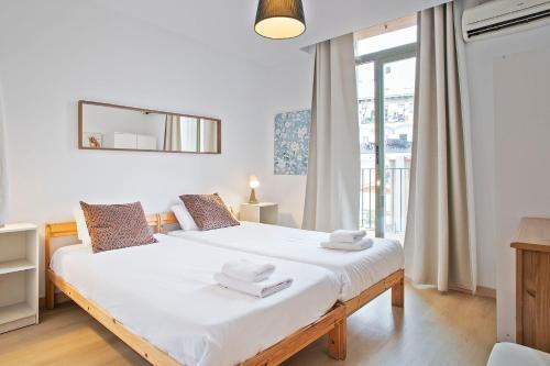 Beautiful apartment in Las Ramblas Barcelona 6pax