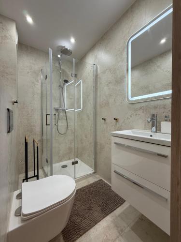 Bilik mandi di Apartament u Eli 2