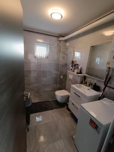Koupelna v ubytování Apartman Katić