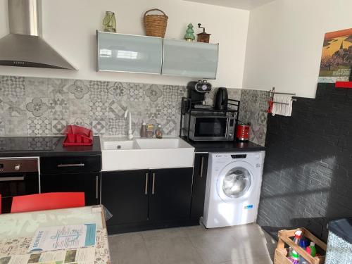 Maison de l'Ancre centre Veules les roses avec parking privé et WIFI