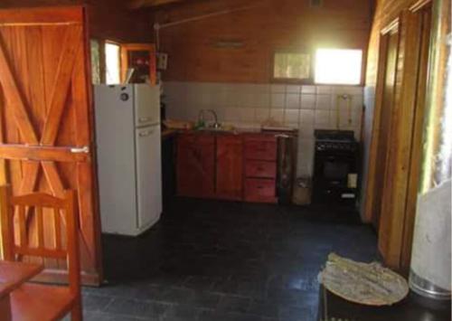 Køkken eller tekøkken på Cabaña para 4 pax