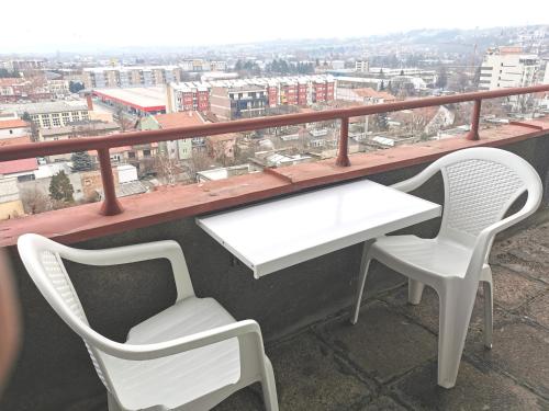 Балкон или терраса в Centar City Apartment