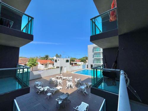 Hồ bơi trong/gần Maragogi-Peroba Ville Residence1