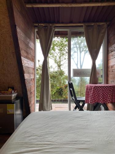 Postel nebo postele na pokoji v ubytování Nido Bag Glamping