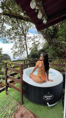 Hosté ubytování Nido Bag Glamping