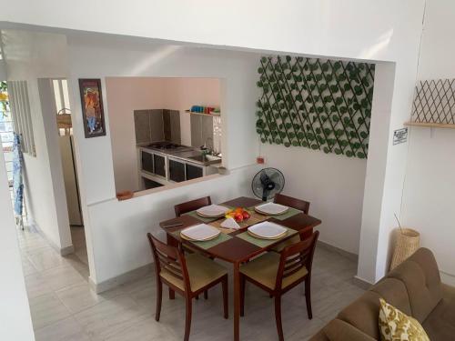 Køkken eller tekøkken på Casa Carolina