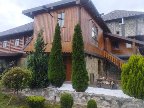 Budova, kde se bed and breakfast nachází