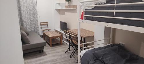 Ruang duduk di Apartamentos De Don Juan