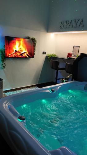SPAYA JACUZZI centrum apartment - with home cinema & private parking