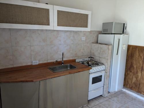 Kuchyň nebo kuchyňský kout v ubytování Rincón de Montaña