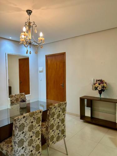 Ruang duduk di Apartamento em Sapiranga