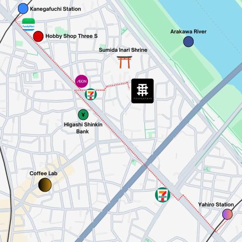 Easy Access to Skytree Studio Bell Flat Inn #4