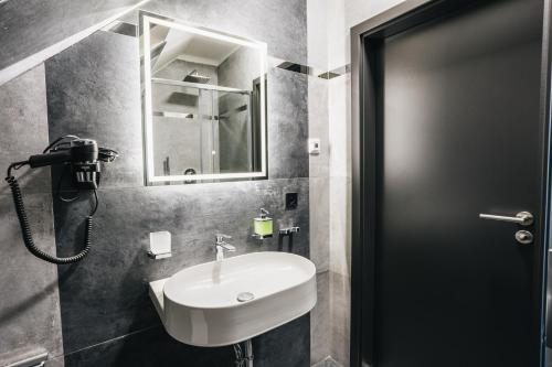 Koupelna v ubytování Apartmány U Doskočilů