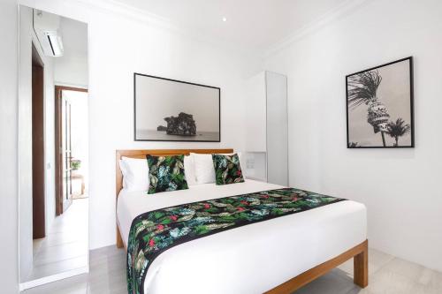 Ένα ή περισσότερα κρεβάτια σε δωμάτιο στο Villa Nook
