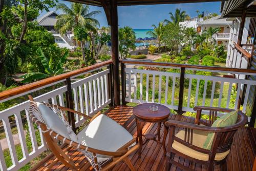 Balkón nebo terasa v ubytování Acajou Beach Resort