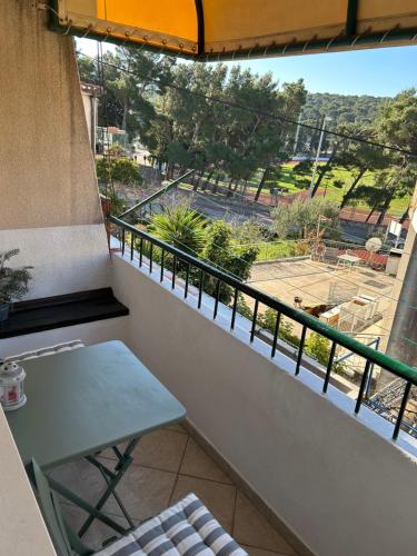 Балкон или терраса в Apartments Sanja