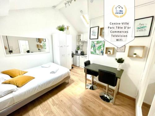 BnGo I Le Douillet I Parc Tete d'Or, 2 personnes, Hypercentre Lyon