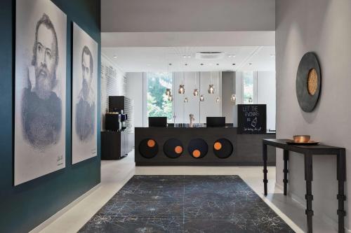 Χώρος καθιστικού στο Stellaris Apartment Hotel