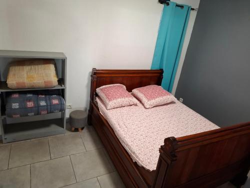 Voodi või voodid majutusasutuse Gîte Le Matarum, studio toas