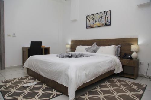 Miliet Hotelにあるベッド