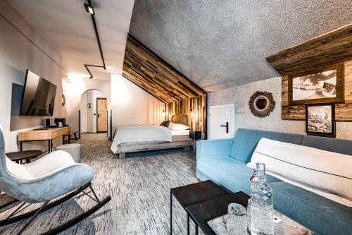 Posteľ alebo postele v izbe v ubytovaní Hotel LÜ - Adults Only