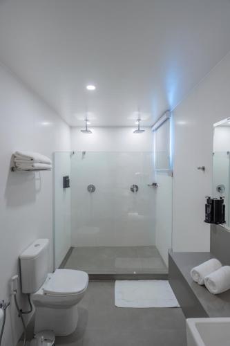 Koupelna v ubytování Hotel Caiuá Blumenau