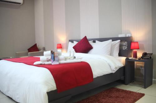 Miliet Hotelにあるベッド
