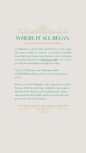 a white if all beengan clipboard with a document at 55 Tulbagh events and wedding venue in Kempton Park