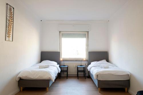 Una cama o camas en una habitación de Worker Apartment in Rheine