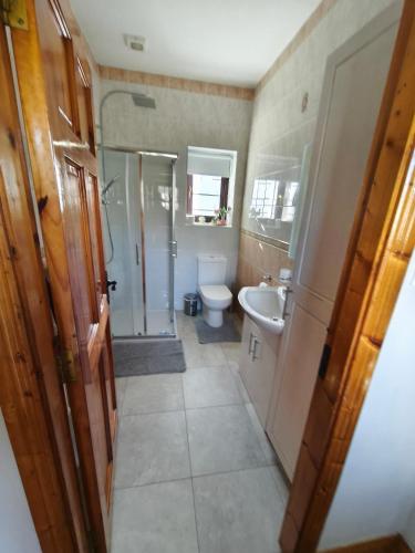 Bilik mandi di castle chalets no2 mitchelstown