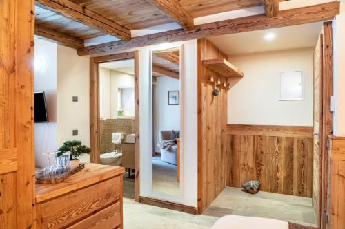 TV a/nebo společenská místnost v ubytování Haus Gabriel - Seefeld