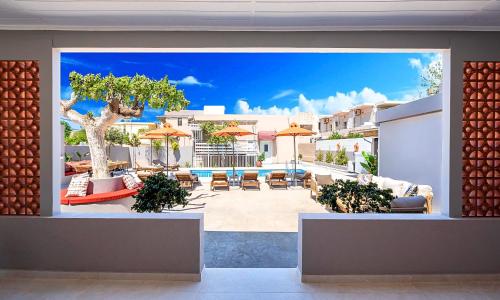 O grădină în afara Ferienhaus Für 24 Personen In Chania, Kreta West Kreta