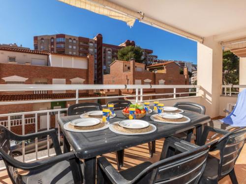 A balcony or terrace at Apartment Vila De Oropesa IV by Interhome