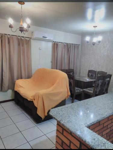 Χώρος καθιστικού στο Condomínio Santa Camila