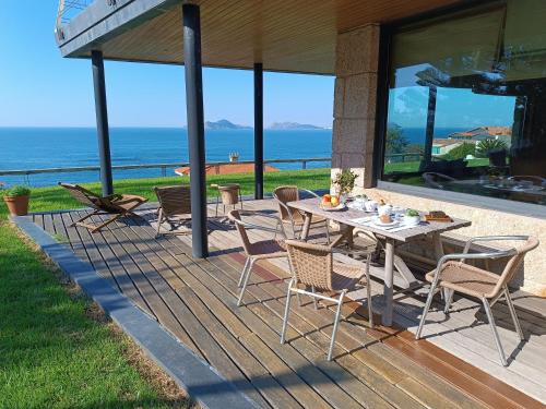 Chalet de lujo con vistas al Atlántico y Cíes