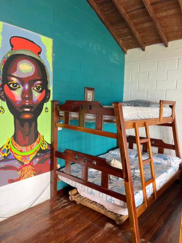 Katil atau katil-katil dalam bilik di AFRO HOSTEL