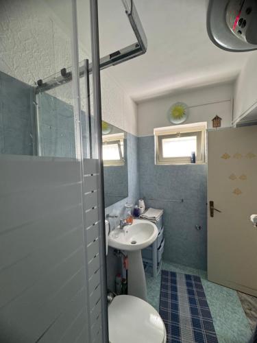 Koupelna v ubytování Casa C&S