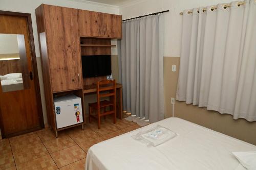 Μια τηλεόραση ή/και κέντρο ψυχαγωγίας στο HOTEL VITORIA REGIA
