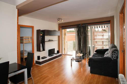 Et opholdsområde på AT059 Reformed & Beach Views, Airco, WiFi