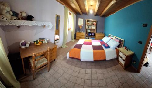 Postel nebo postele na pokoji v ubytování Blue Patch - Shared Home