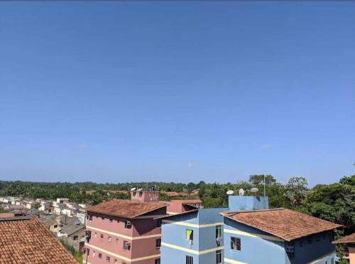 a view from the roof of a building at Ap para o copo 30 5 cômodos em ananindeua próximo a br 316 in Ananindeua