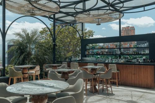 Posezení v ubytování Selvario 36 Hotel